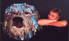 Bob Aiken with Bruiser