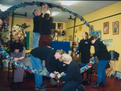 Rehearsing CIRCLE OF CREATION